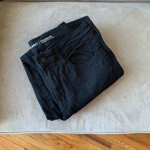 High Rise Rockstar Never Fade Black Old Navy Jeans
